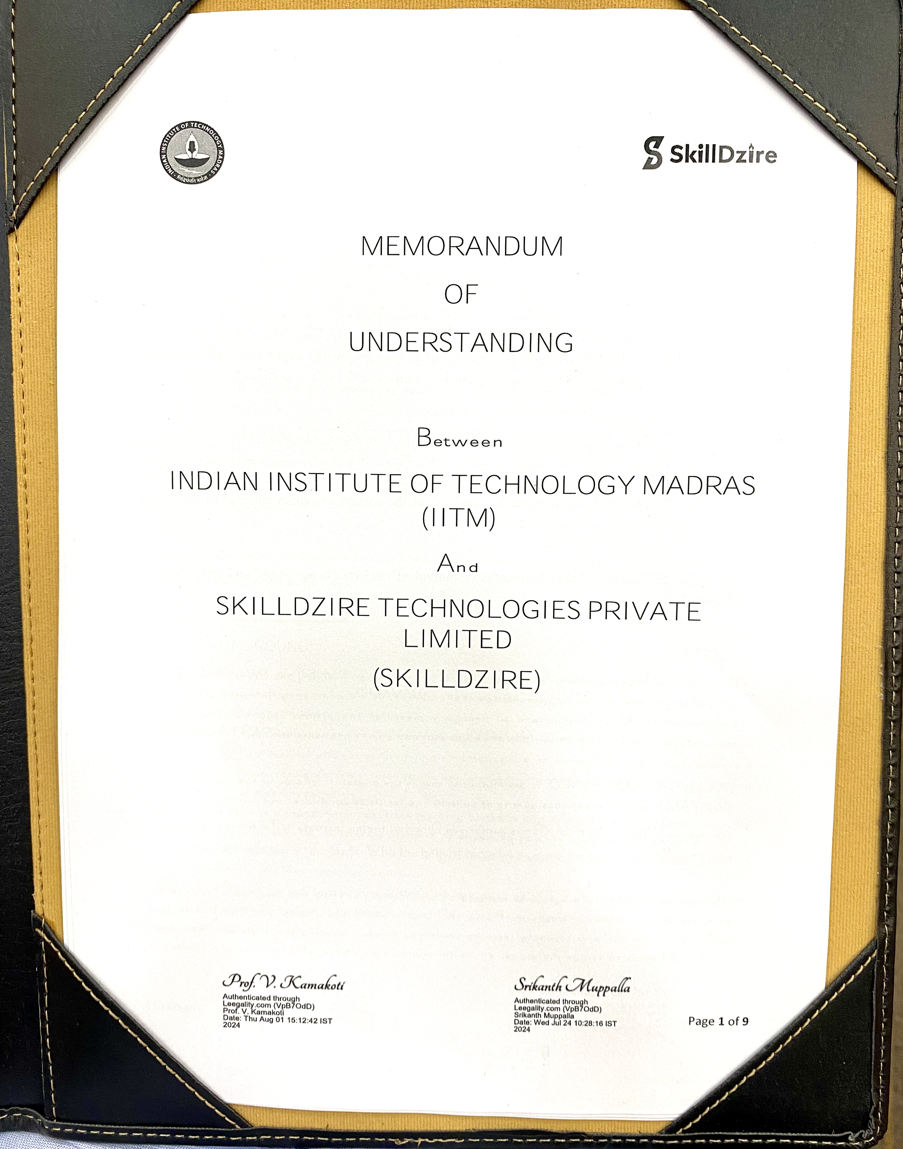 IIT Madras Collaboration